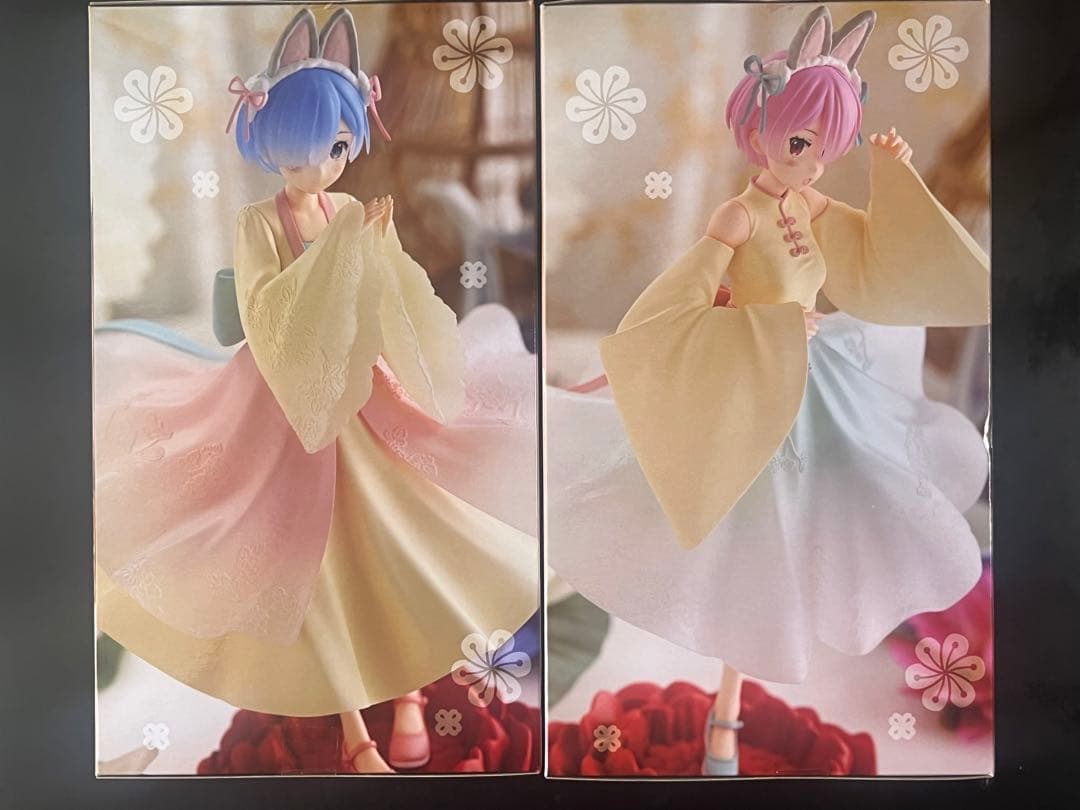 【非売品】リゼロ レム・ラム フィギュア 8種セット