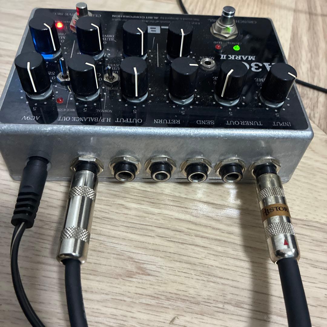ALBIT A3GP MARKⅡ 真空管プリアンプペダル
