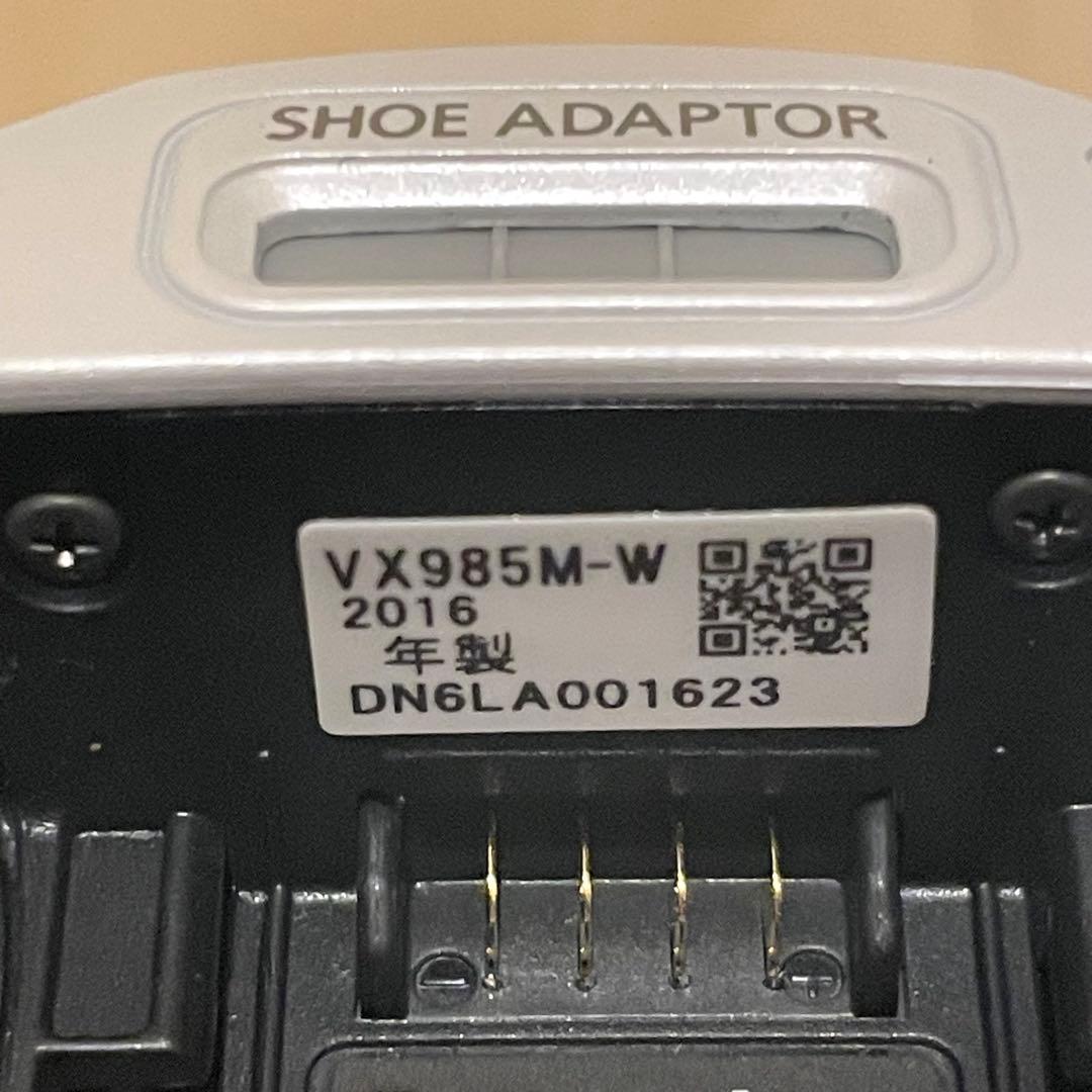 Panasonic HC-VX985M 4K ビデオカメラ バッテリー2個付