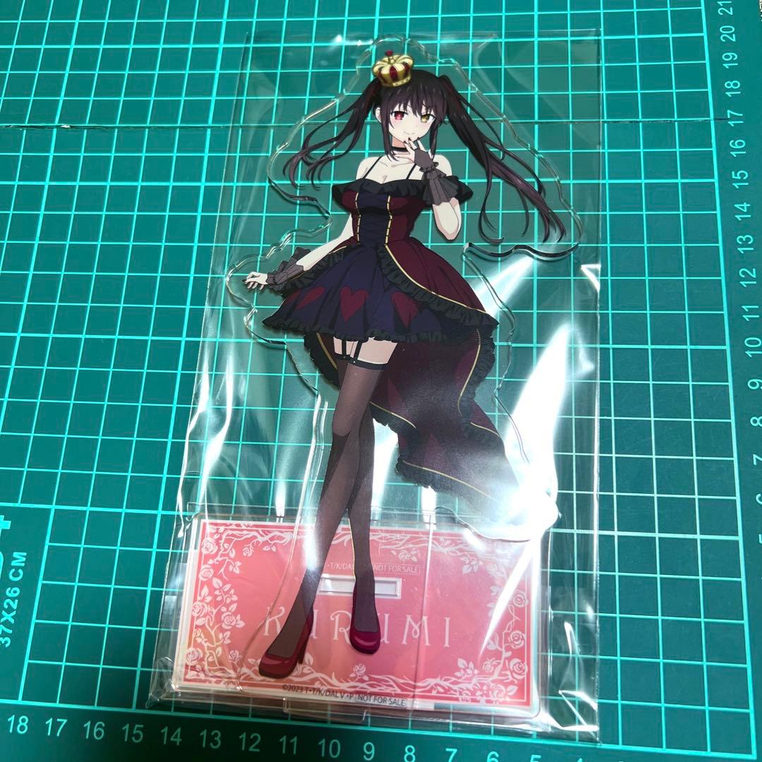 デートアライブ　時崎狂三　非売品　BIGアクリルスタンド　不思議の国のアリス