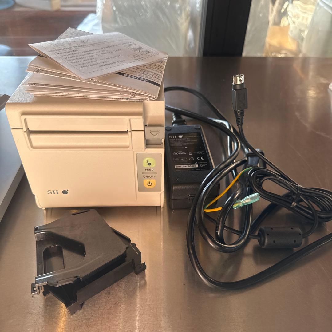 SII レシートプリンター 本体と付属品