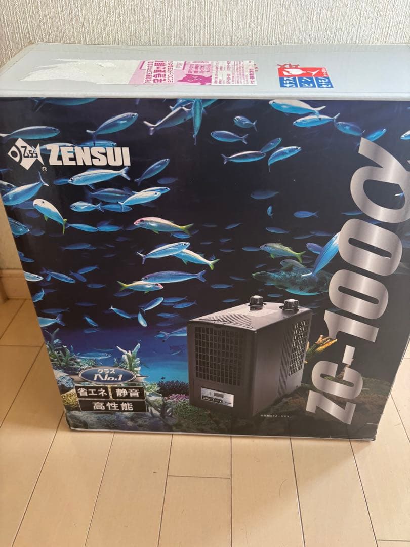 ゼンスイ　ZC-200α クーラー 取説有　水槽用クーラー