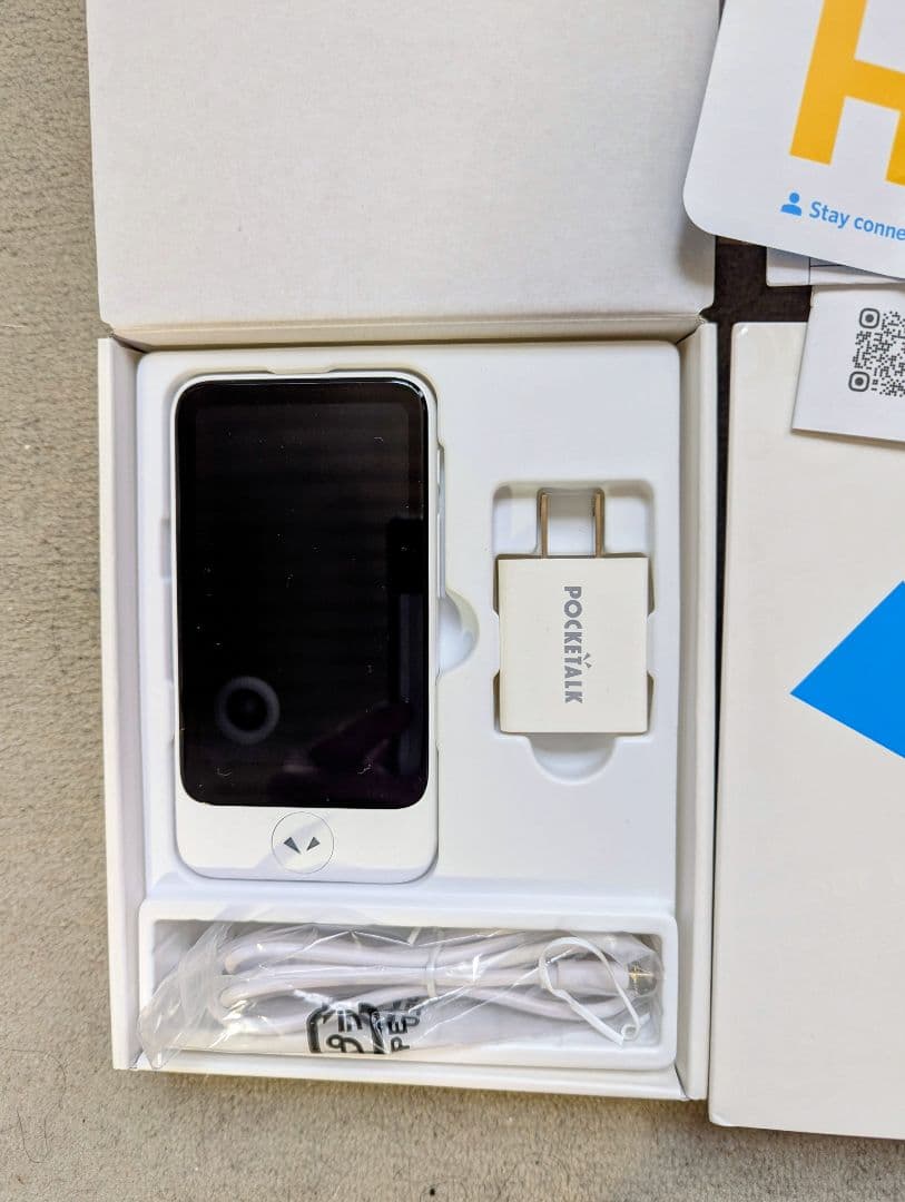 美品 ポケトークS2 Plus（SIM内蔵モデル2027年9月22日まで ）