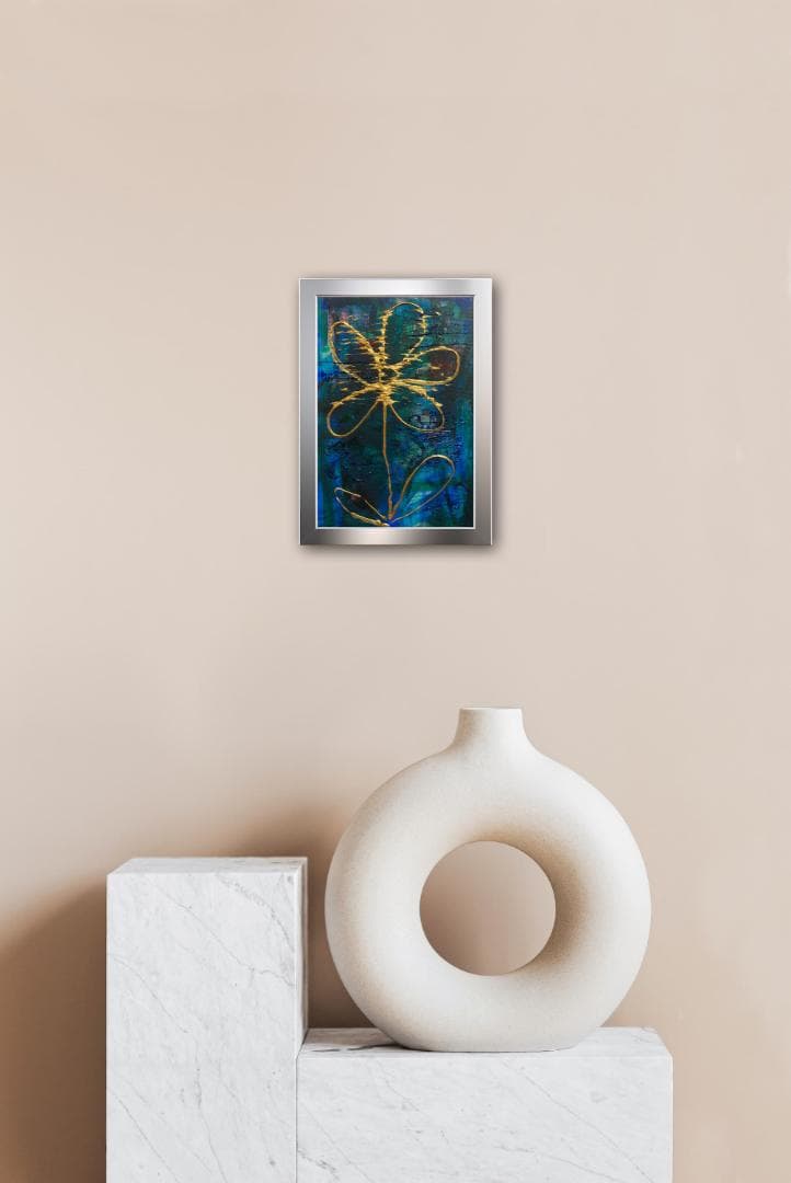 RENA SMサイズ 原画 絵 アート 抽象画 アートボード キャンバス