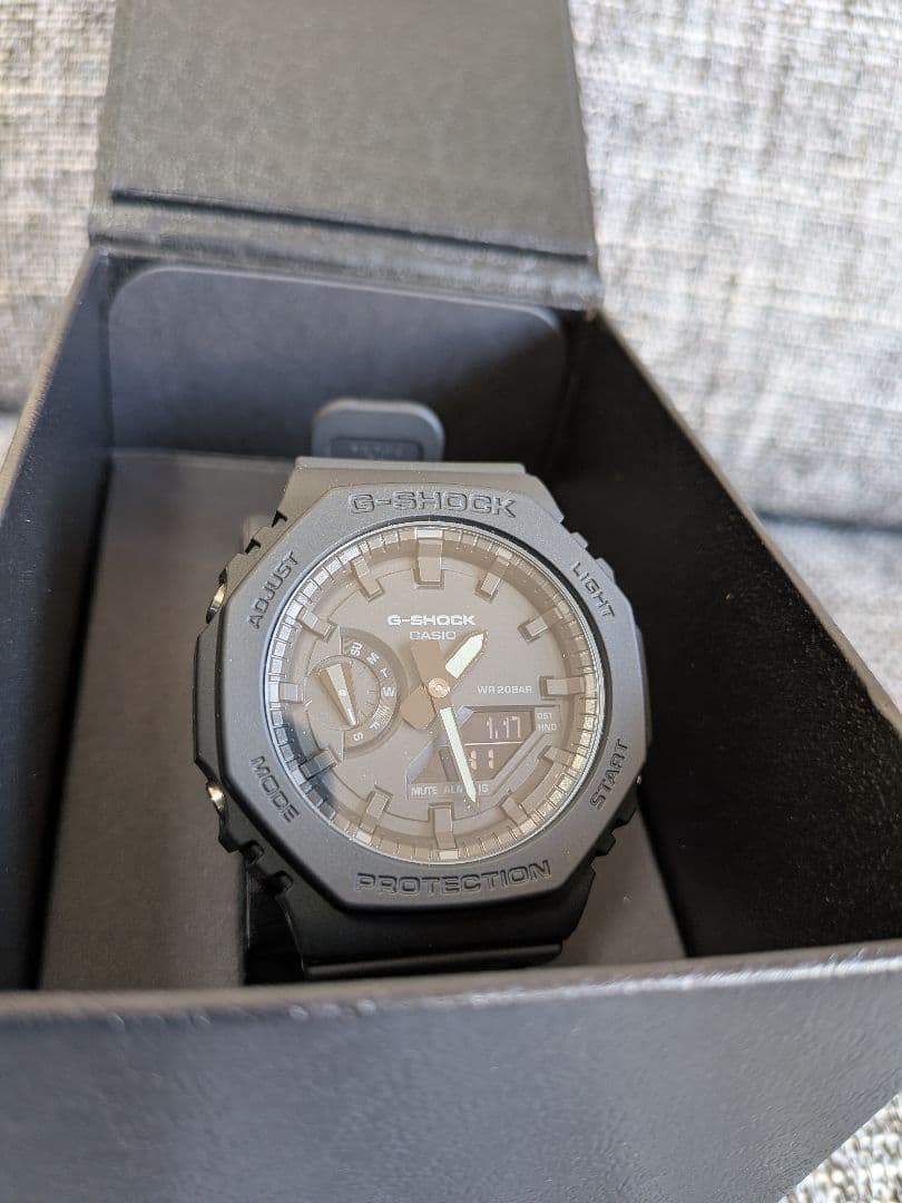 【美品】g-shock GA-2100-1A1JF