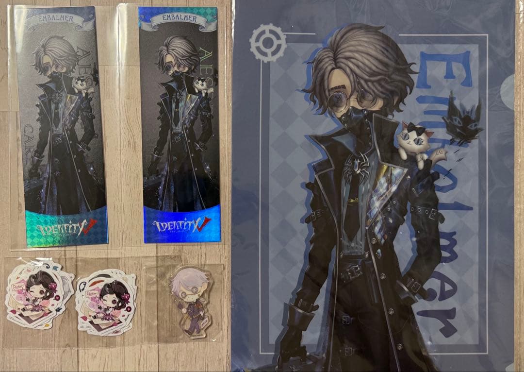 第五人格納棺師 クリアファイル レーザーチケット アクリルマグネット ステッカー