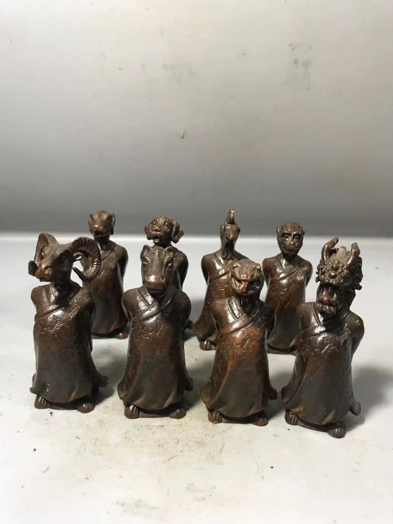 十二支 茶台 香挿 縁起物 工芸品 美術品 置物