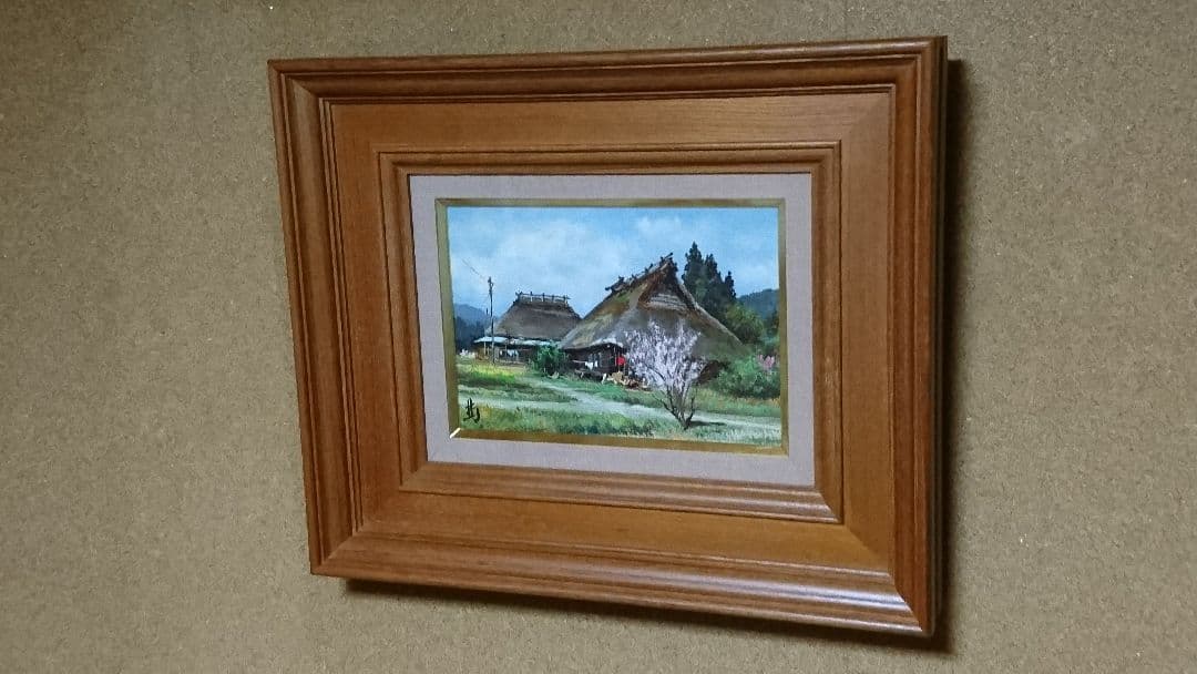 林 喜市郎 【春の農家】