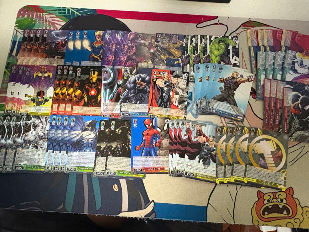 ヴァイスシュヴァルツ　8門MARVEL+α デッキ販売