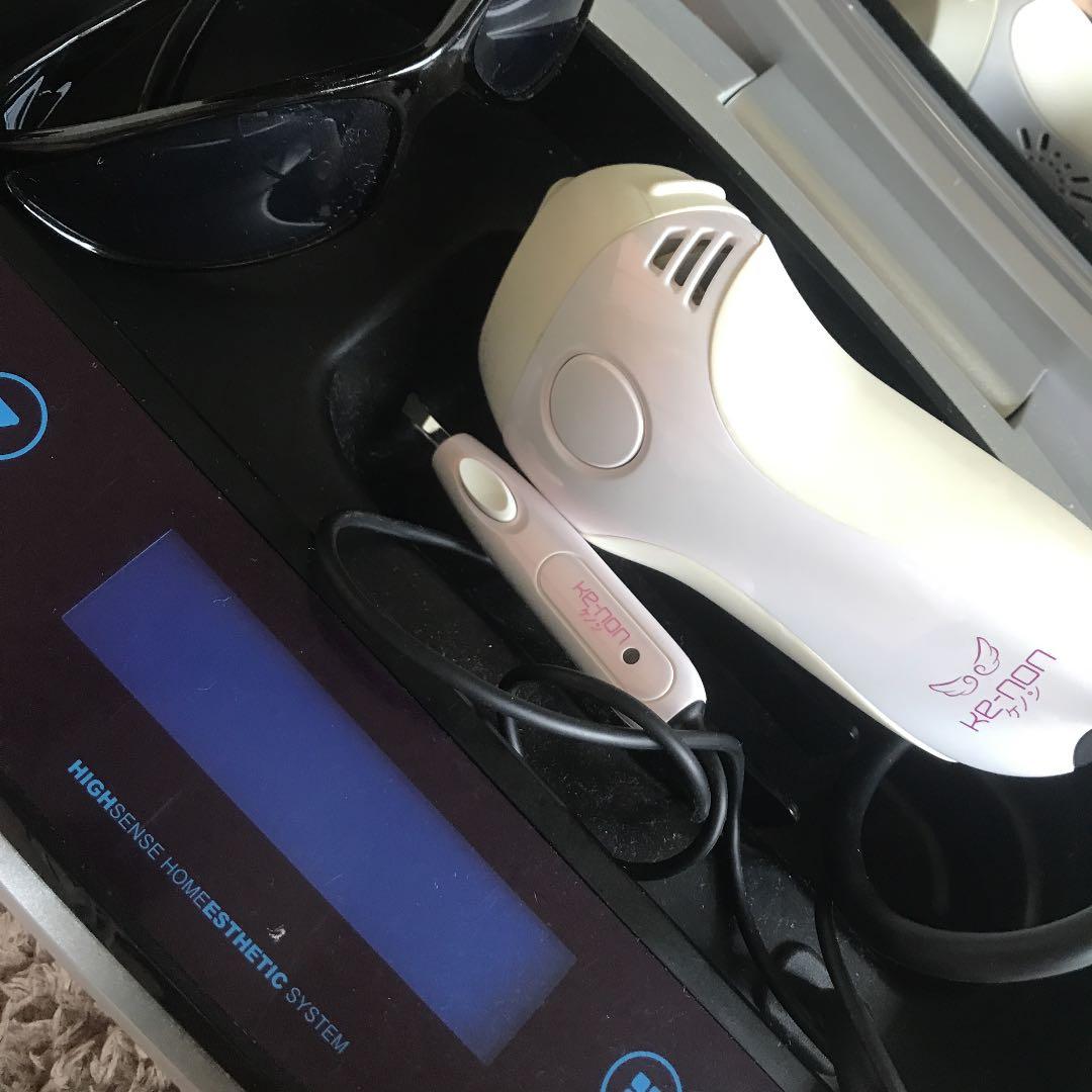 ケノン脱毛器使用回数数回