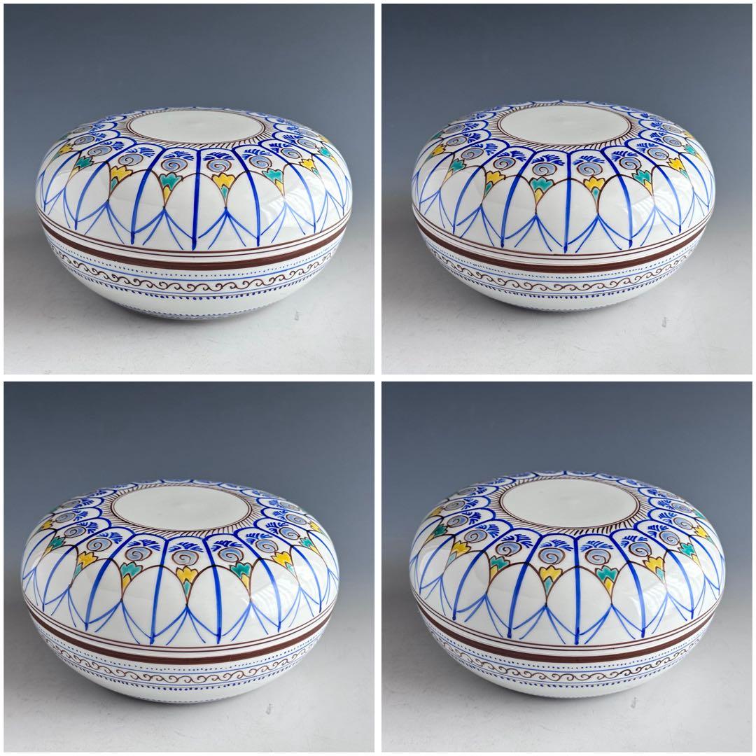 茶道具　紅毛　食籠　手塚祥堂　共箱　オランダ　京焼　菓子器　茶会