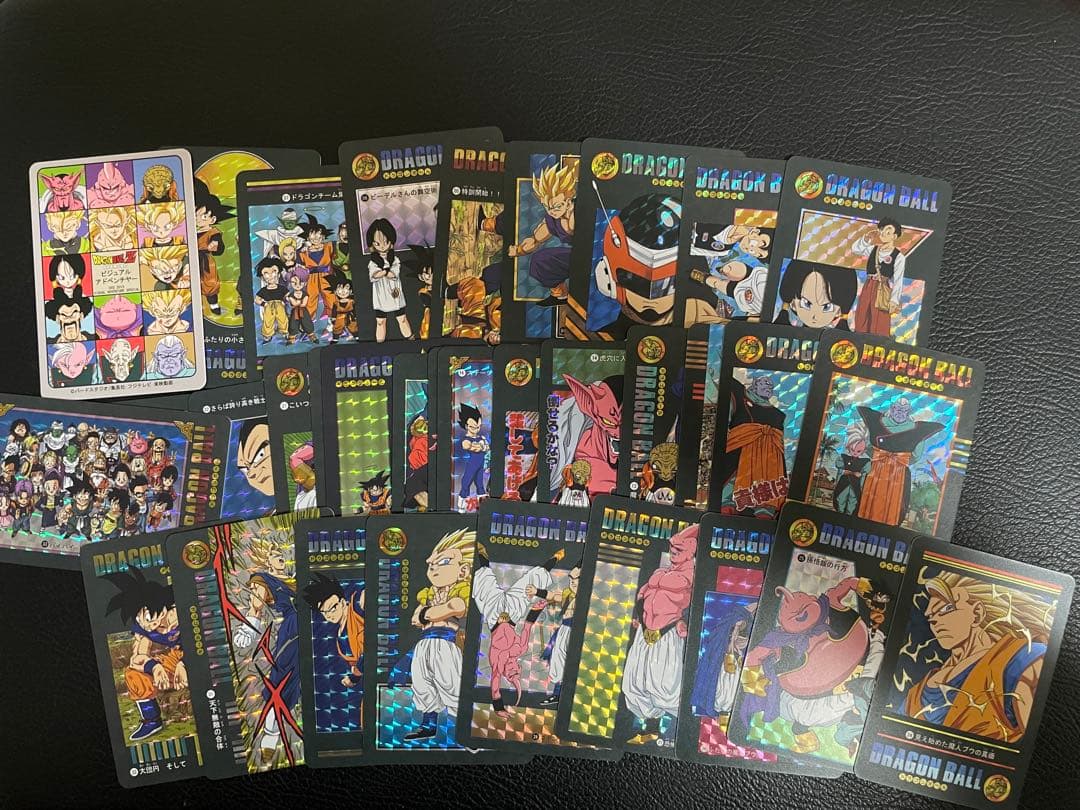 324枚　ビジュアルアドベンチャー　ドラゴンボール　キラカード