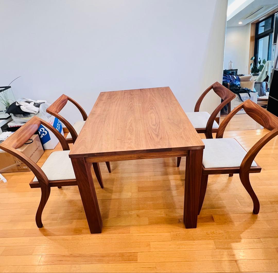 porada ARLEKIN チェア ウォールナット材