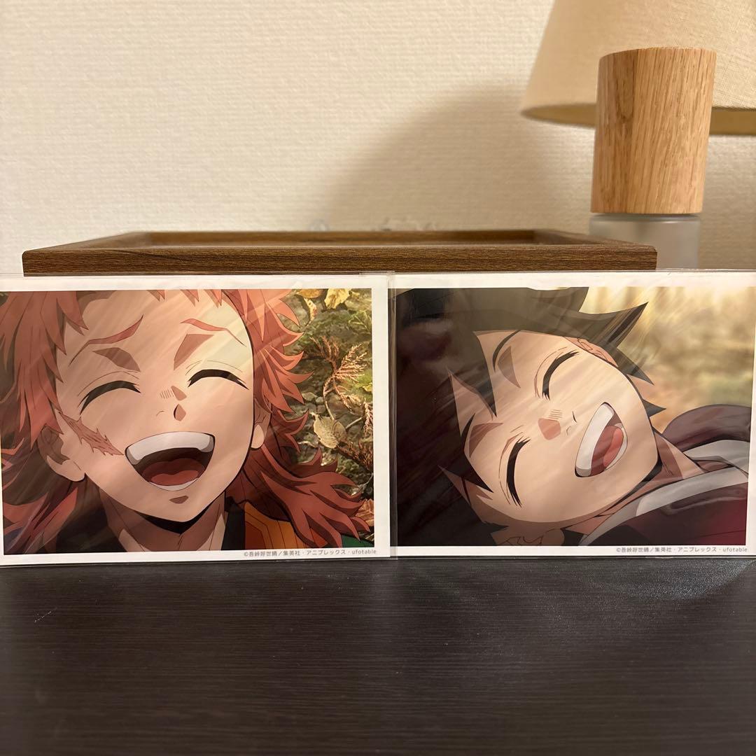 鬼滅の刃　柱稽古編　ブロマイドセット　冨岡義勇　錆兎　8枚セット