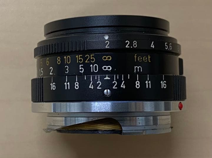ライカ ズミクロン 35mm F2 (2nd 6枚玉 ツノ無し)