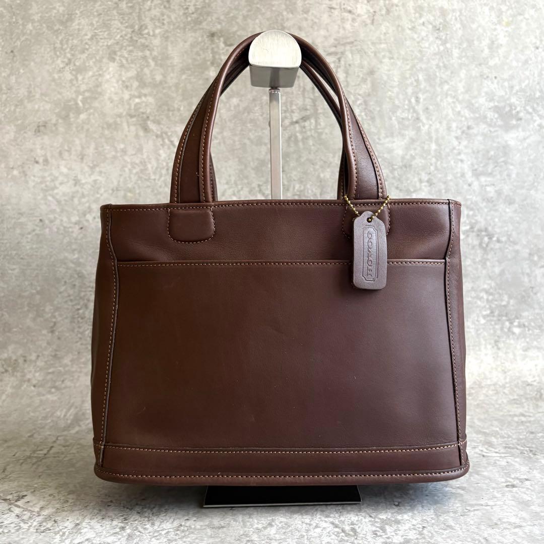 【極美品】COACH オールドコーチ ハンドバッグ トート USA製
