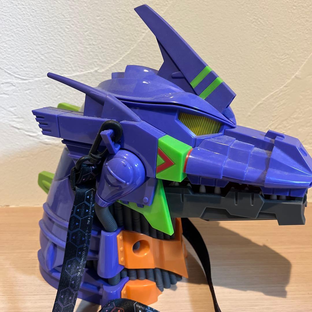 メカゴジラ×エヴァンゲリオン USJ5000個限定ポップコーンバケツタグ付き