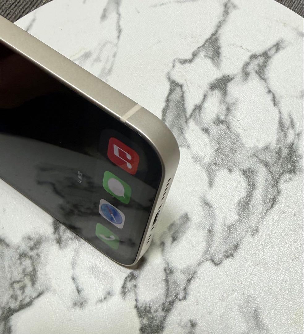 【美品】iPhone 13 ホワイト 128GB SIMフリー 本体 箱付き