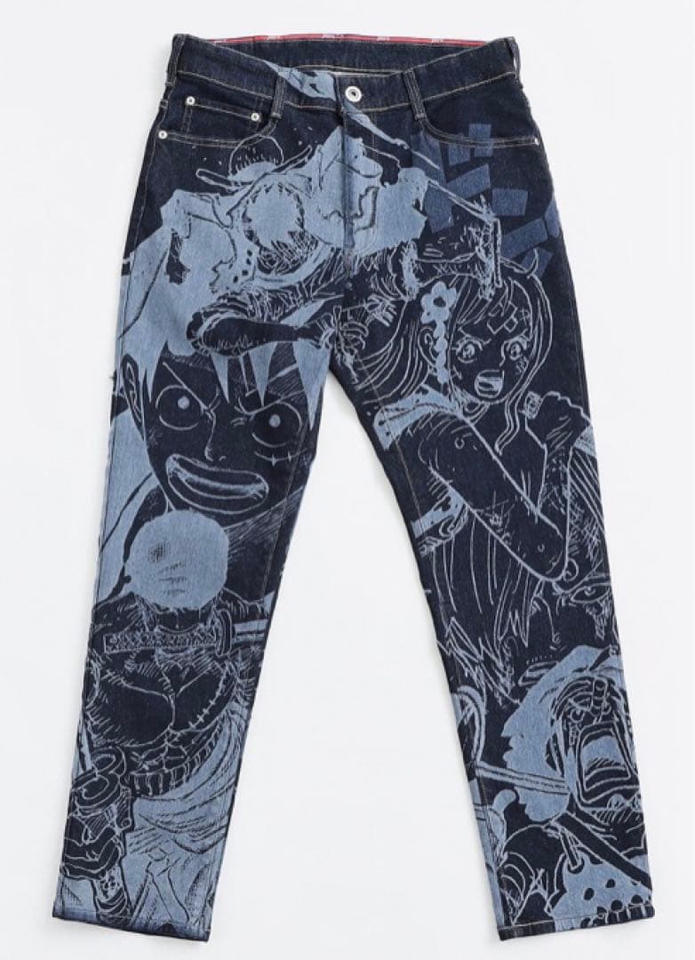 ワンピース　デニム　ジーパン　定期購読　限定品　サイズXL ONE PIECE