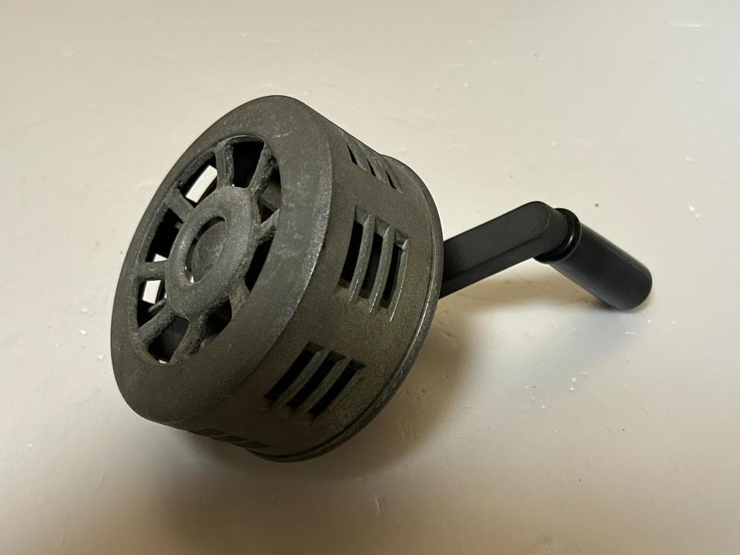 手回し式サイレン　警報機　 昭和レトロ