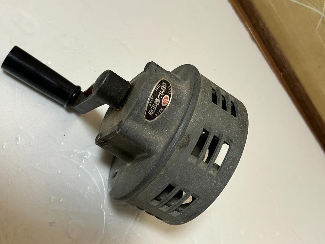 手回し式サイレン　警報機　 昭和レトロ