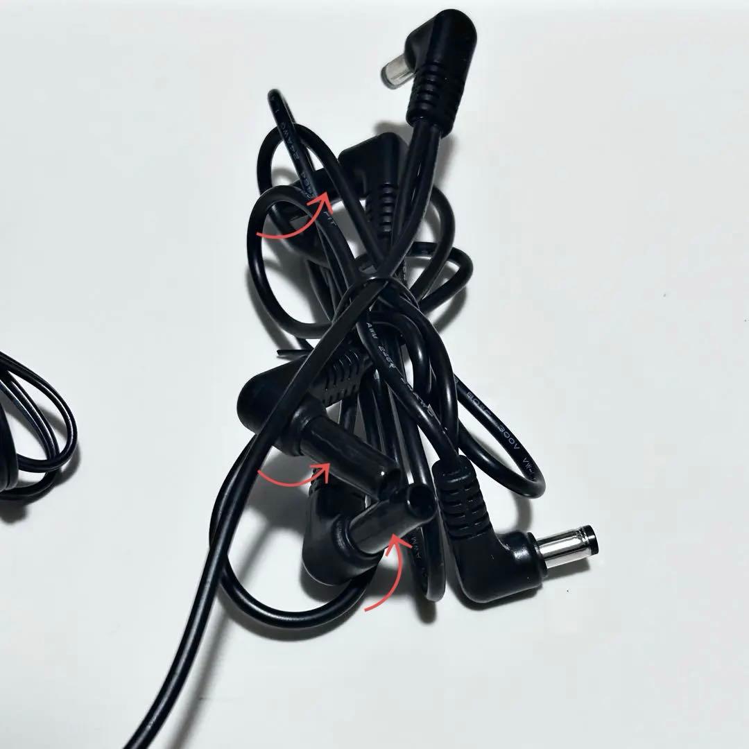 フェンダー リバーブ オーバードライブ AC DC アダプター シールド