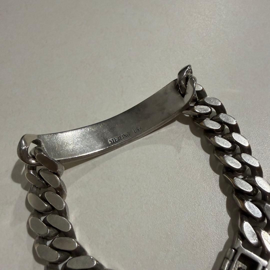 GLAD HAND & Co. シルバーチェーンブレスレット