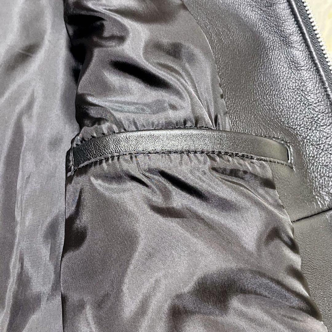 【美品】Nowadays MEN'S BIGI レザージャケット シングル 4