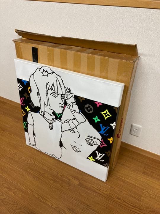 マテリアル ドールズ ルイ ヴィトン バービー アート 絵画 インテリア
