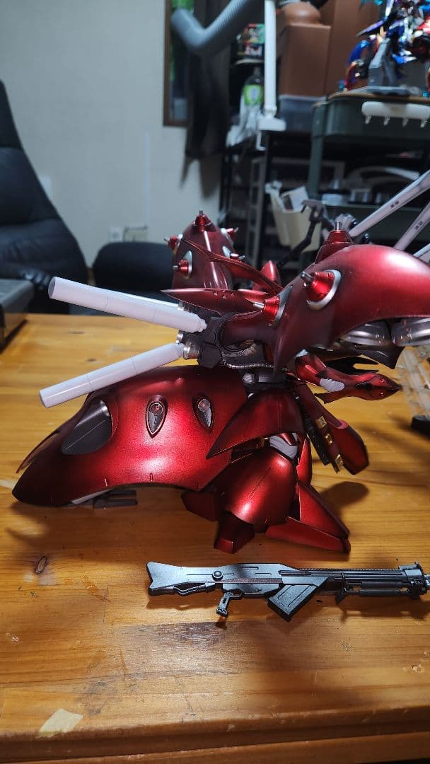 HG ナイチンゲール　黒立ち上げキャンディ塗装