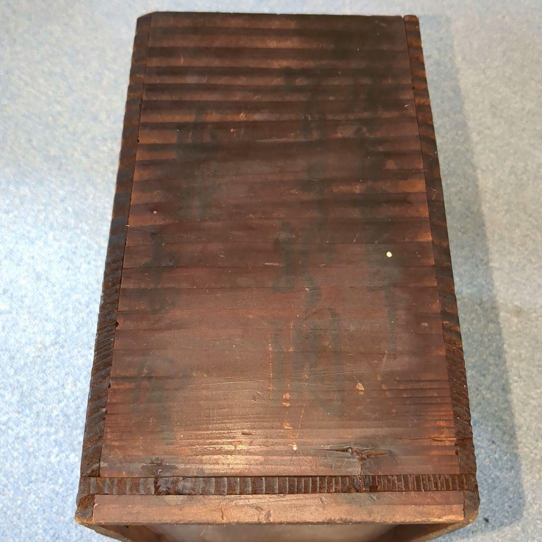 木製箱 6個セット 漆器 黒漆塗 江戸時代後期 弘化三年(1846年)頃 骨董品