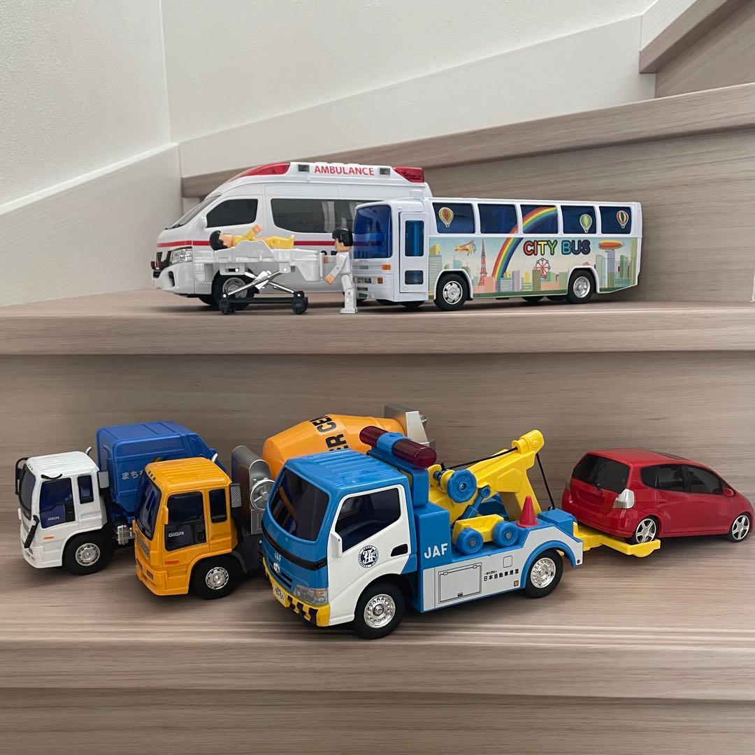 トイコー はたらく車 5種set ミニカー