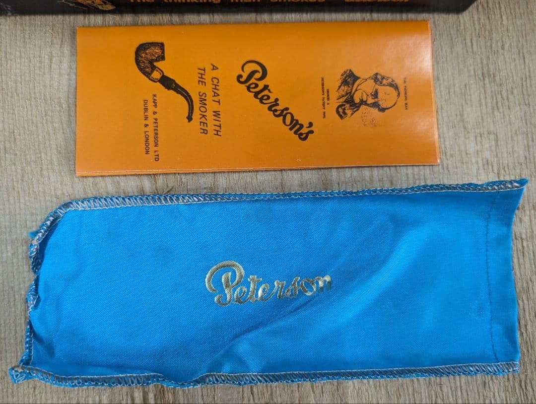 ヴィンテージ　ピーターソン　パイプ　たばこ