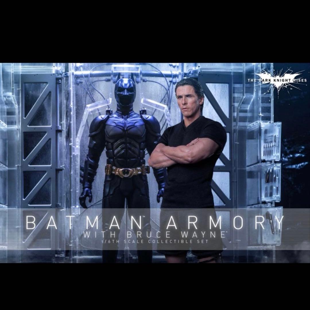 ホットトイズ　MMS702 バットマンアーマリー ブルース・ウェイン 1/6