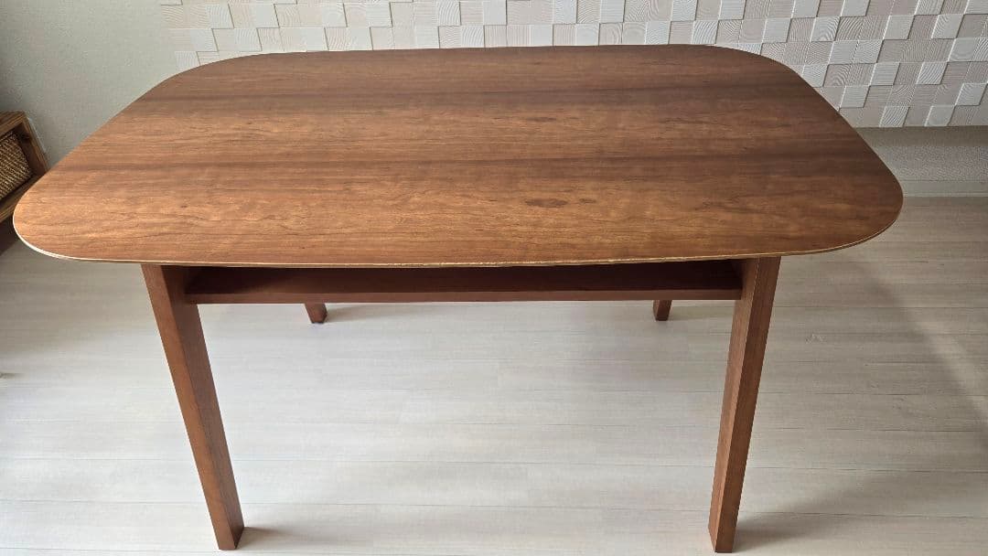 【天板66cm】国産木製ダイニングテーブル