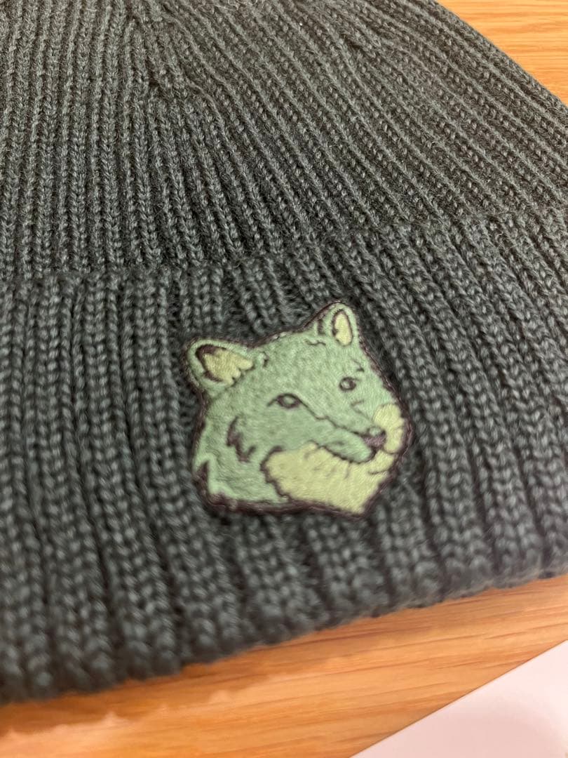 ★新品★即発送★ maison kitsuneメゾンキツネ ニット帽 ビーニー