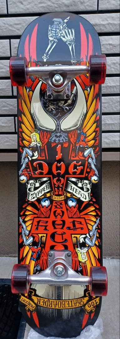 zipper head dogtown スケートボード　コンプリート