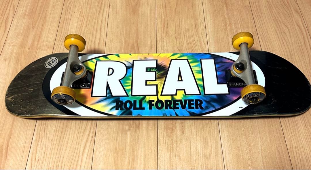 8.0インチ REAL リアル スケートボード コンプリートデッキ