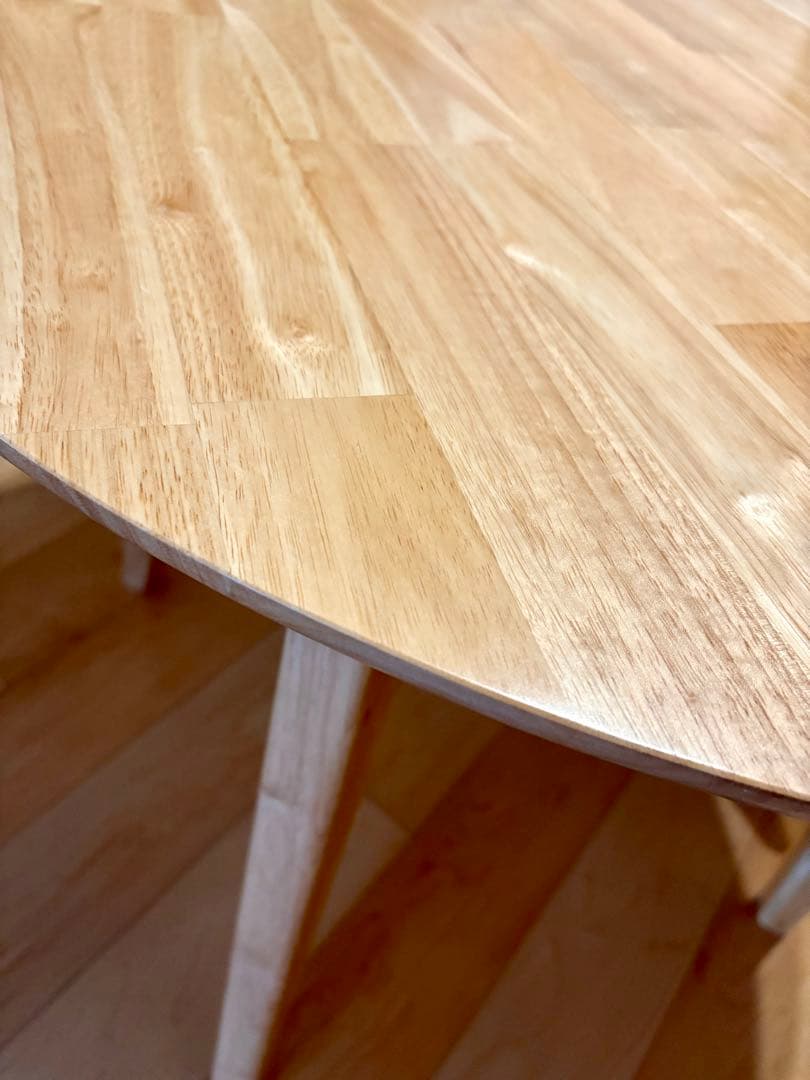 美品★Cocotte 円形ダイニングテーブル 90cm