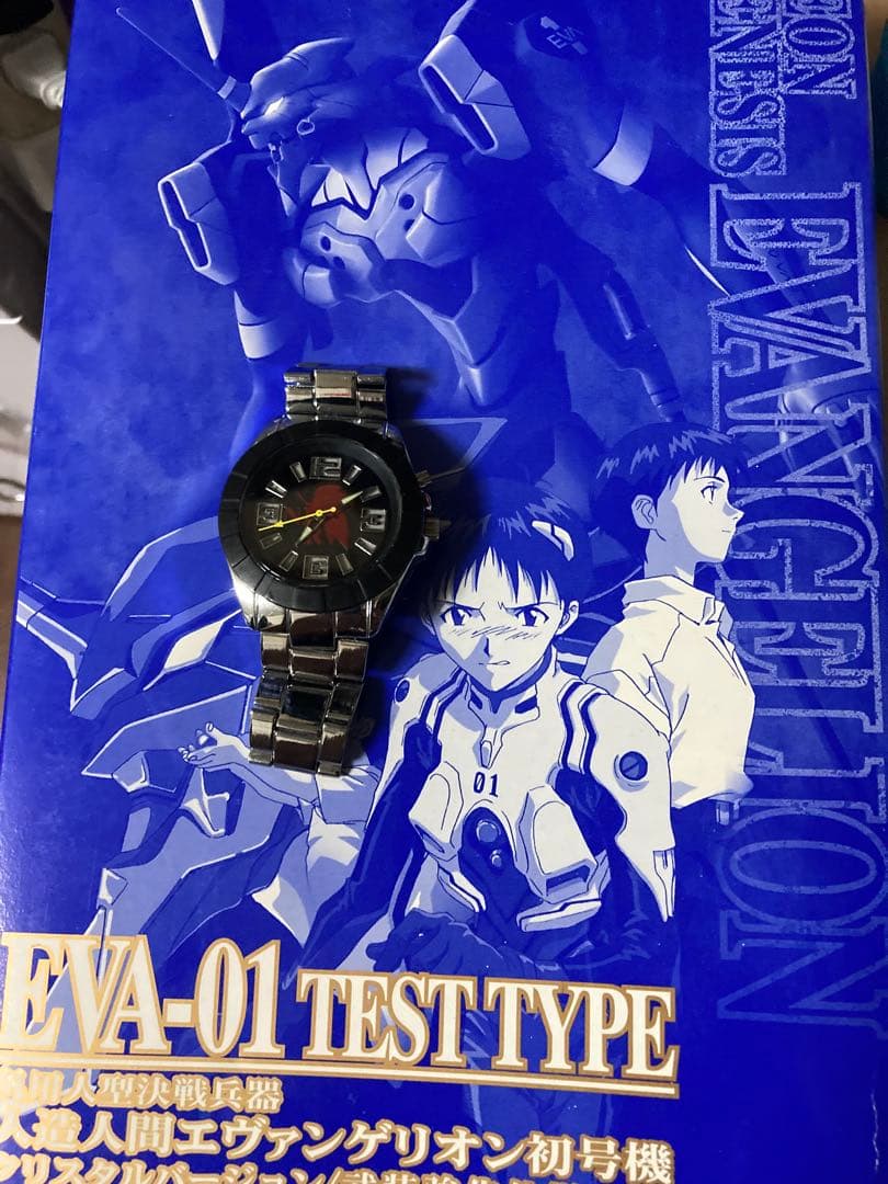 新世紀エヴァンゲリオン 腕時計 NERV EVANGELION （プラモ付き）