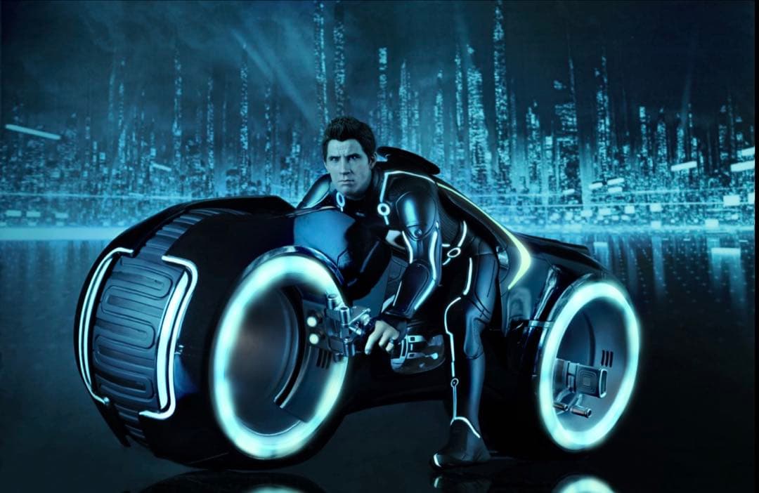 ホットトイズ　トロン　ライトサイクル