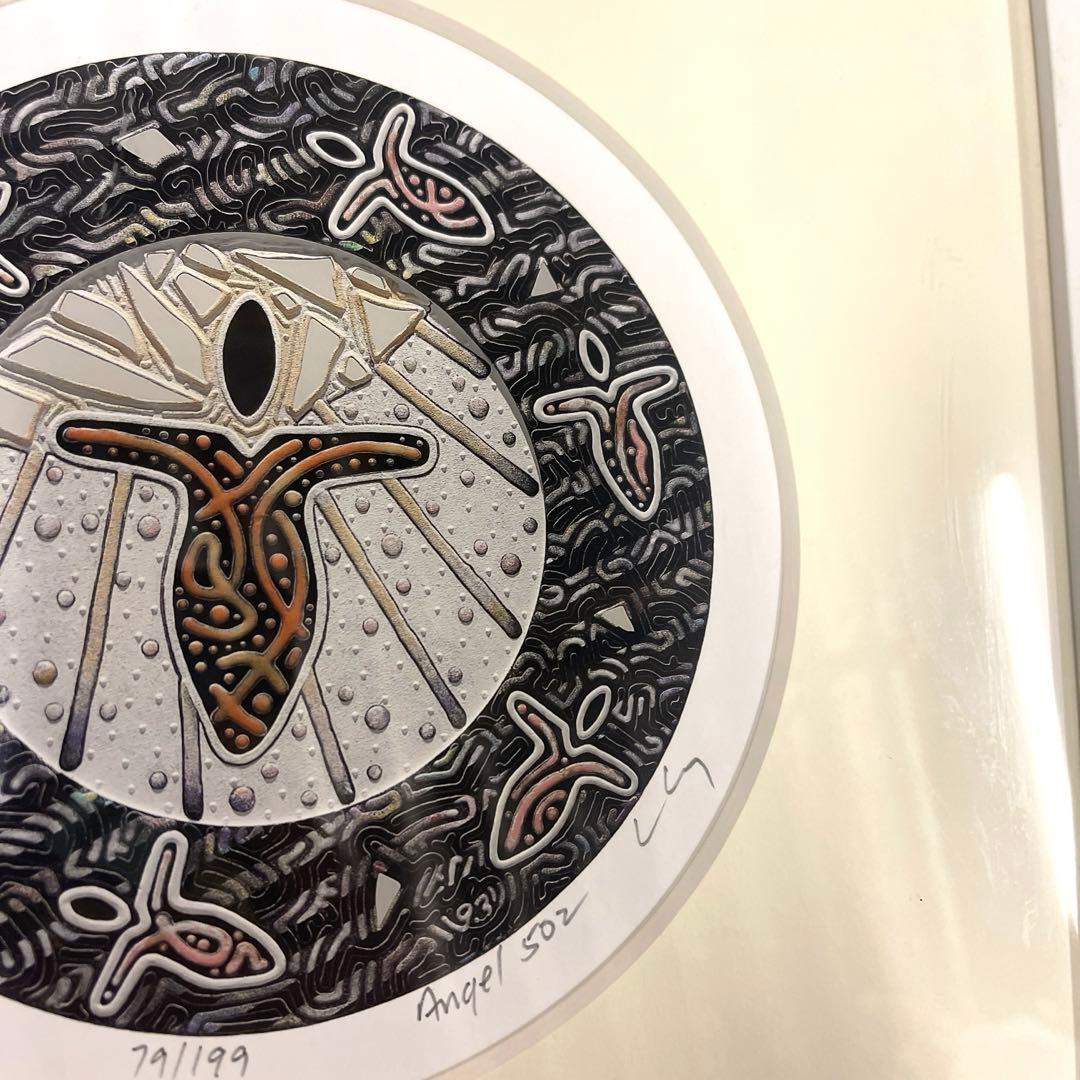 中古 絵画 アート⭐︎奇跡を呼ぶといわれるアンディ・レイキの天使の絵　79/199