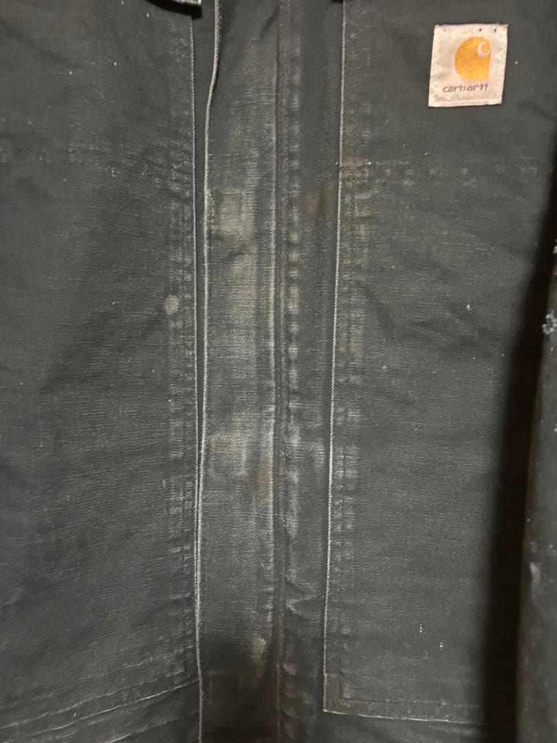 [激渋フェード]Carhartt トラディショナルジャケット　ブラック メキシコ