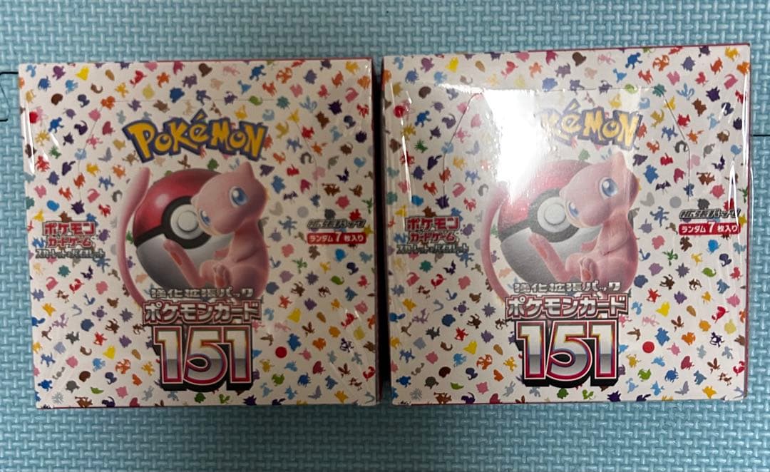 ポケモンカード151 強化拡張パック　2BOX シュリンク付き