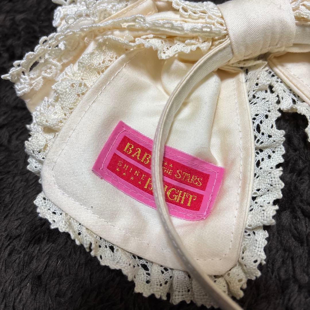 BABY THE STARS キャメロンカチューシャ クリーム