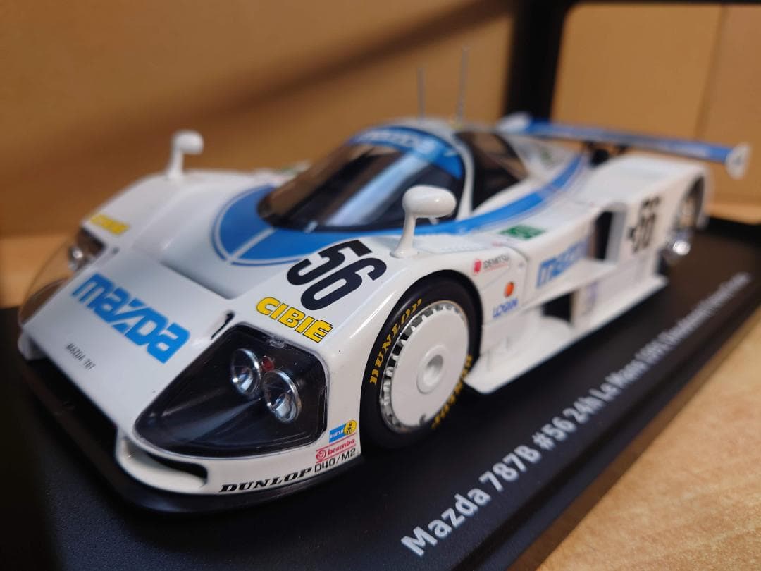 1/18 マツダ787B ル・マン 1991 #56 MAZDA KK製ミニカー