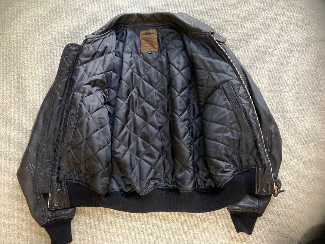 【WORK LEAF】レザー ライダースジャケット