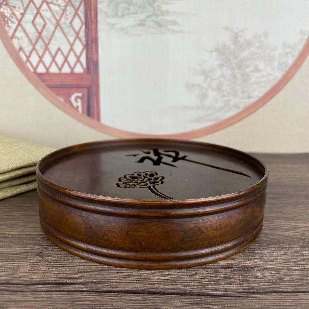 銅器 禅意茶盤 茶託 茶台 工芸品 装飾品 置物