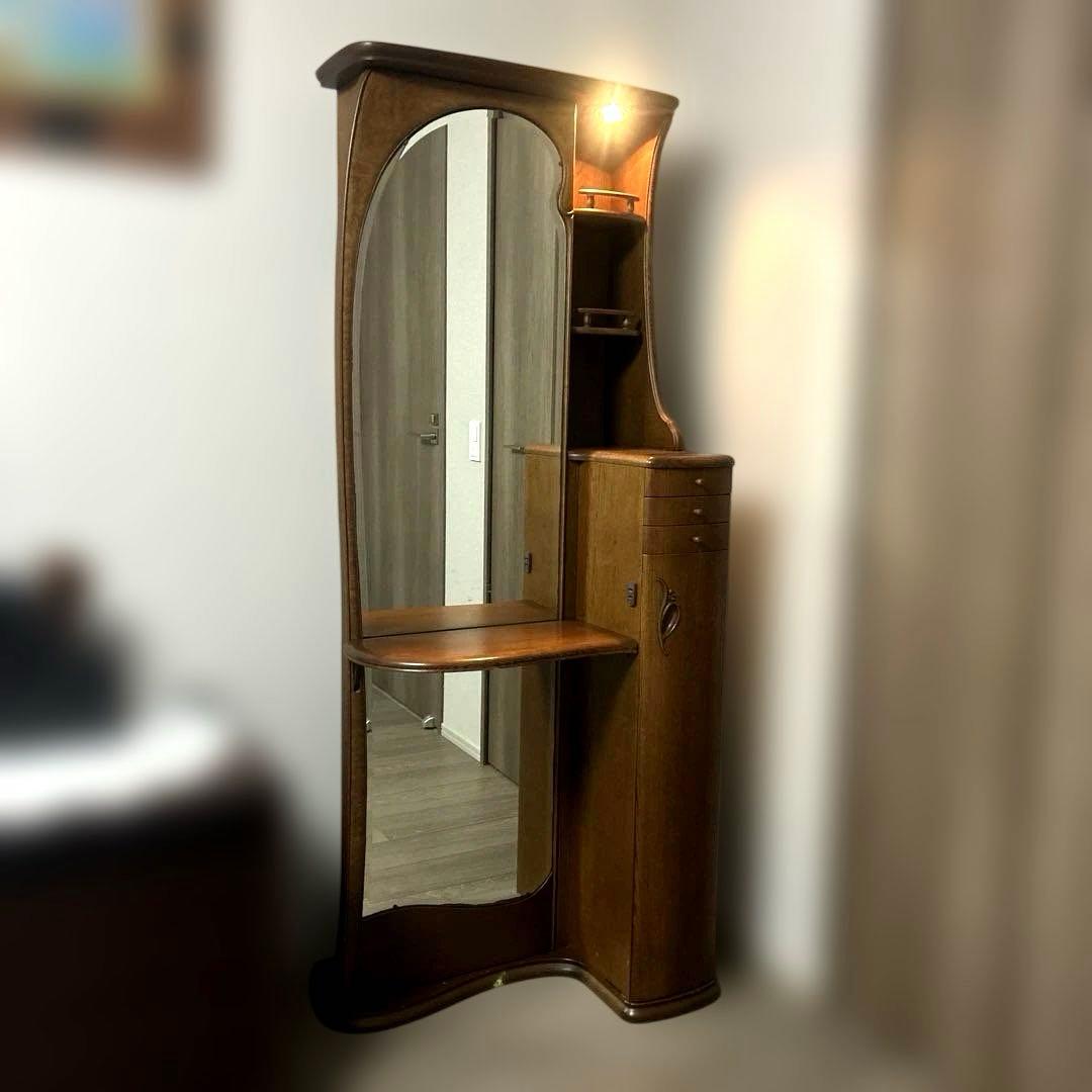 限定価格☆ 高級ドレッサー　鏡台　姿見　化粧台　収納　テーブル