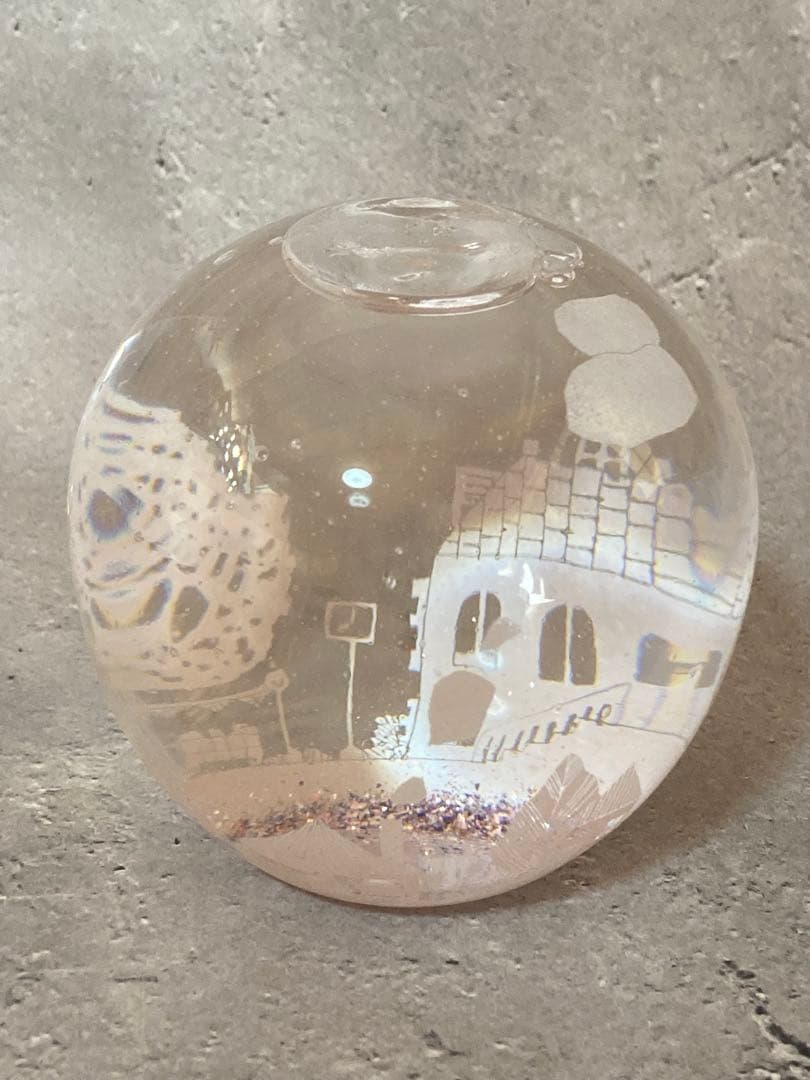 金津沙矢香さん　スノードーム　春